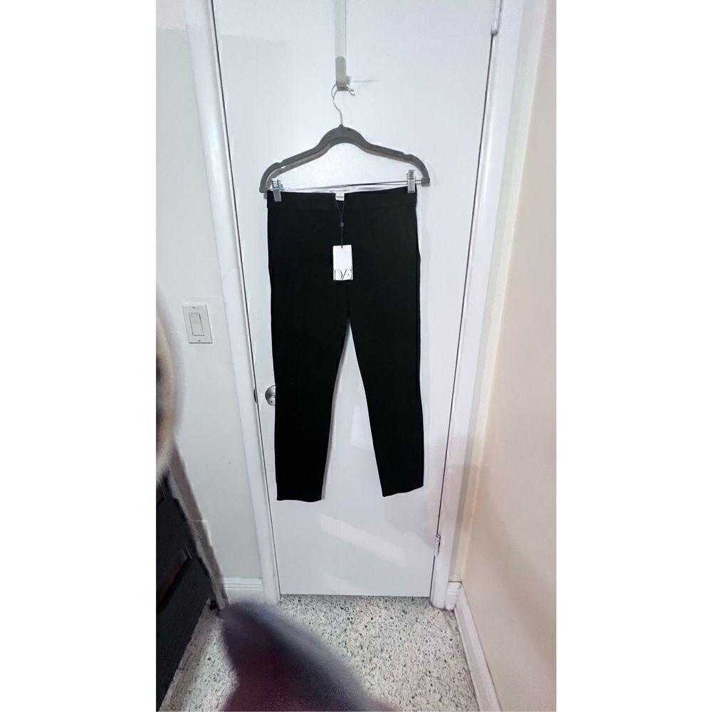 DVF DIANE VON FURSTENBURG GENSIS BLACK PANTS WOMENS SIZE 2 NEW ($178)